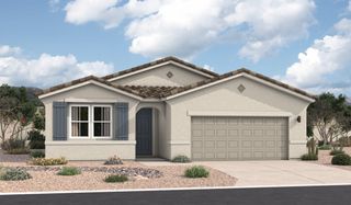 New construction Single-Family house 12826 N Prepona Dr, Marana, AZ 85653 plan Slate - image