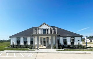 New construction Single-Family house 23647 Golden Birch Bnd, Tomball, TX 77375 plan Portico - image