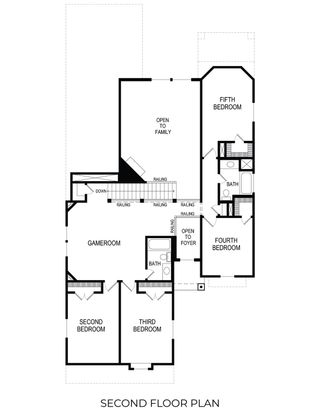 New construction Single-Family house 5320 Blue Cypress Dr, Fort Worth, TX 76179 plan Princeton FSW (w/Game) - image