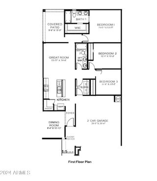 New construction Single-Family house 38185 W Excussare Way, Maricopa, AZ 85138 Gull- photo