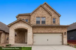 New construction Single-Family house 1424 S Brook Dr, Leander, TX 78641 plan The Carnegie - image