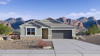 New construction house 1574 N Comiskey Dr, Florence, AZ 85132 plan Blackstone - image