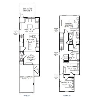 New construction  house 1614 Kinsman Ave, Jacksonville, FL 32221 plan Flamingo - image