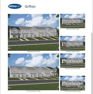 New construction Townhouse house 2650 Selbourne Dr, Gastonia, NC 28052 plan Grifton - image