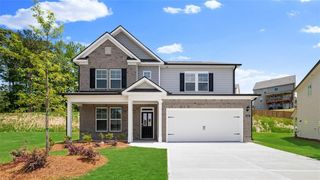 New construction Single-Family house 2087 Winged Elm Wy, Lawrenceville, GA 30045 plan Hampshire - image