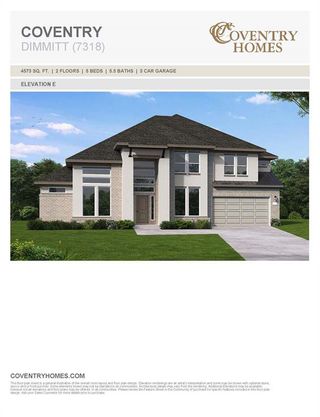 New construction Single-Family house 5019 Flowery Creek Road, Manvel, TX 77578 Dimmit- photo