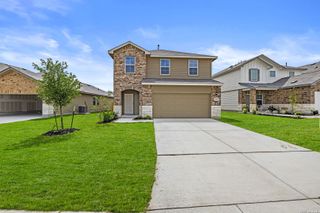 New construction  house 182 Western Gull Dr, San Antonio, TX 78253 plan X30ga - The Grace - image