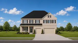 New construction Single-Family house 1328 Funny Cide Cir, Dacula, GA 30019 plan Hope - image