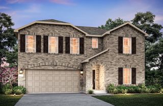 New construction Single-Family house 16012 Isles Dr, Haslet, TX 76052 plan Thomaston - image