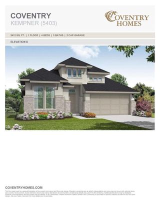 New construction Single-Family house 42655 Mystery Ln, Magnolia, TX 77354 plan Kempner - image