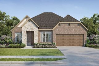 New construction Single-Family house 9111 Clear Water Trl, Manvel, TX 77578 plan The Larkspur - image
