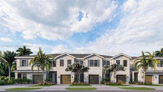 New construction Townhouse house 166 Ne 13Th Terrace, Homestead, FL 33033 Bryce- photo