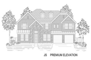 New construction house 2541 Baypoint Dr, Grand Prairie, TX 75054 plan Coventry 2F - image
