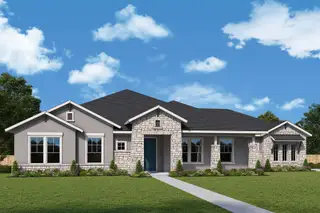 New construction Single-Family house 2824 Redwood Grv, Leander, TX 78641 plan The Duffie - image