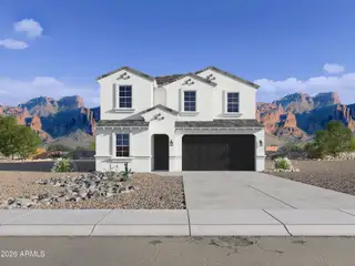 New construction Single-Family house 4182 S 242Nd Ln, Buckeye, AZ 85326 plan Stork - image