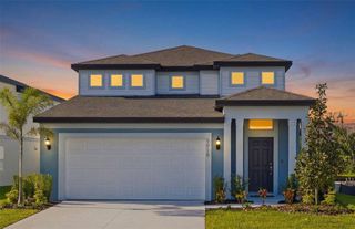 New construction Single-Family house 9915 Trellis Vine Wy, Parrish, FL 34219 plan Pinecrest - image