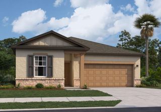 New construction  house 2458 Broadwing St, Kissimmee, FL 34746 plan Moonbeam - image