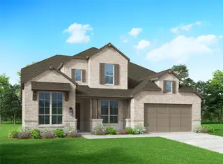 New construction Single-Family house 414 Tumbling Creek Run, Kyle, TX 78640 Leyland Plan- photo