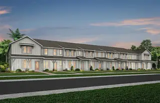 New construction Townhouse house 11477 Nona Sound St, Orlando, FL 32832 plan Orchid - image