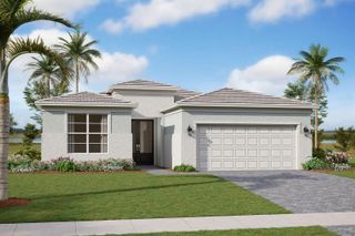 New construction house 10280 Sw Carnelian St, Port St. Lucie, FL 34987 plan Sage Elite - image