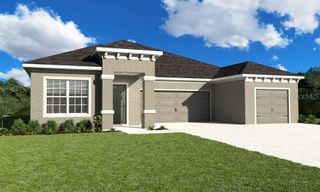 New construction  house 6068 Barracuda Lp, Wimauma, FL 33598 plan Monroe - image