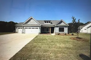 New construction Single-Family house 281 Weslyn Dr, Social Circle, GA 30025 plan (GA)Everett A.1 3 Front Entry - image