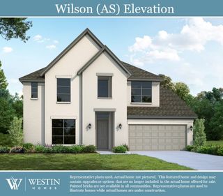 New construction Single-Family house 1217 Summer Moon Drive, Georgetown, TX 78628 The Wilson- photo