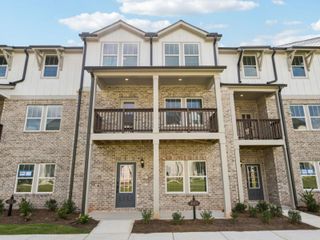 New construction Townhouse house 409 Else Wy, Lawrenceville, GA 30045 plan Leighton - image