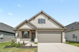 New construction Single-Family house 107 Malibu Bnd, Hutto, TX 78634 plan Quartz | Prairie Winds - image