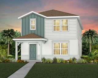 New construction  house 10302 Cressida Aly, Orlando, FL 32829 plan Haddock - image