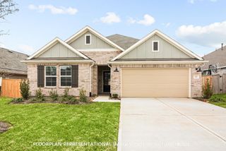 New construction Single-Family house 1341 Blue Moon Ln, La Marque, TX 77568 plan Moscoso - image