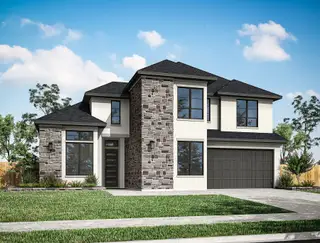 New construction Single-Family house 19707 Centennial Park Ln, Cypress, TX 77433 plan Fulbright - image