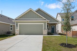 New construction Single-Family house 1307 Boehnke Pass, Brenham, TX 77833 plan The 1419 - image