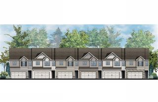 New construction Townhouse house 6672 Parsons St, Flowery Branch, GA 30542 plan SUDBURY 24' TOWNHOME - image