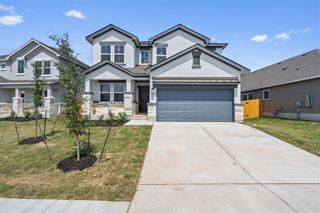 New construction house 228 Ironshoe Trl, Liberty Hill, TX 78642 plan Nathan 2833 S - image
