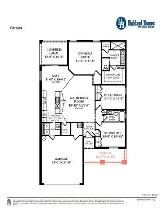 New construction Single-Family house 35432 Darlington Grove Dr, Zephyrhills, FL 33541 plan Parsyn - image