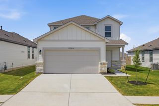 New construction  house 10614 Justify Ln, Buda, TX 78610 plan Hampton - image