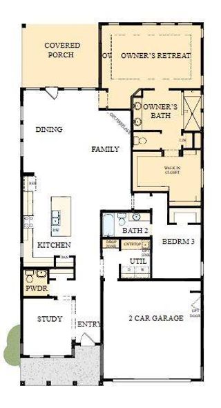 New construction Single-Family house 231 Strawberry Lane, Woodstock, GA 30189 The Cartwright II- photo