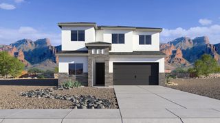 New construction Single-Family house 6990 W Pinnacle Vista Dr, Peoria, AZ 85383 plan Stork - image