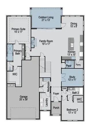 New construction  house 2701 Burnely Ct, Celina, TX 75009 plan Grayson - image