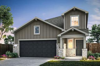 New construction Single-Family house 417 Bristlecone Bnd, Liberty Hill, TX 78642 Gustine- photo