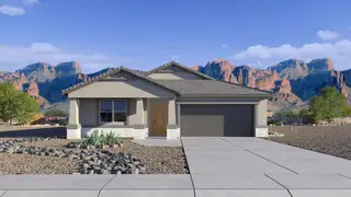 New construction Single-Family house 2921 W Sonrisa Ave, Apache Junction, AZ 85120 plan Justin - image