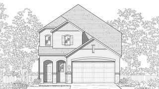 New construction Single-Family house 8117 Purple Aster Pass, Lago Vista, TX 78645 Everett Plan- photo