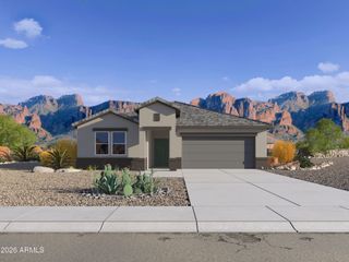 New construction Single-Family house 8279 W Banks Ct, Florence, AZ 85132 plan Abbot - image