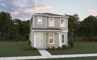 New construction Townhouse house 13041 Tranquil Water Aly, Winter Garden, FL 34787 plan Cooper - image