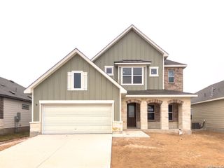 New construction  house 1413 Burrs Ferry Ct, Seguin, TX 78155 plan Jordan - image