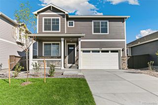 New construction Single-Family house 9860 Biscay St, Commerce City, CO 80022 plan Holcombe - image