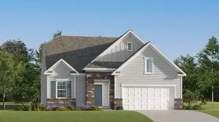 New construction Single-Family house 7128 Juneberry Wy, Maiden, NC 28650 plan Beaufort - image