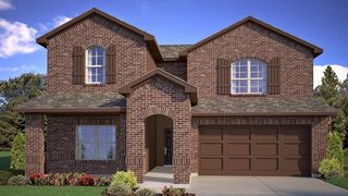 New construction house 144 Stanton Ave, Rhome, TX 76078 plan GLENWOOD - image