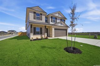 New construction Single-Family house 9005 Hazel Birch, Elmendorf, TX 78112 plan Trinity - image